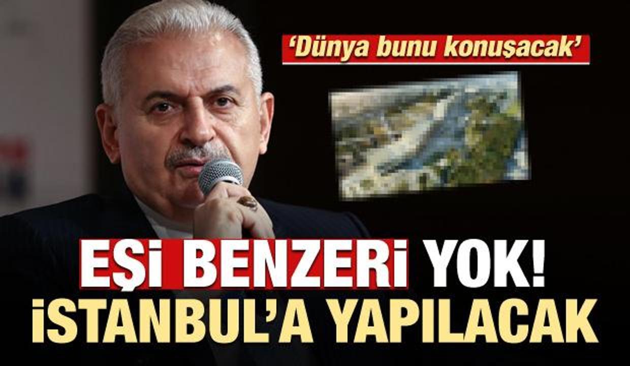 Binali Yıldırım heyecanlandıran projeyi açıkladı!