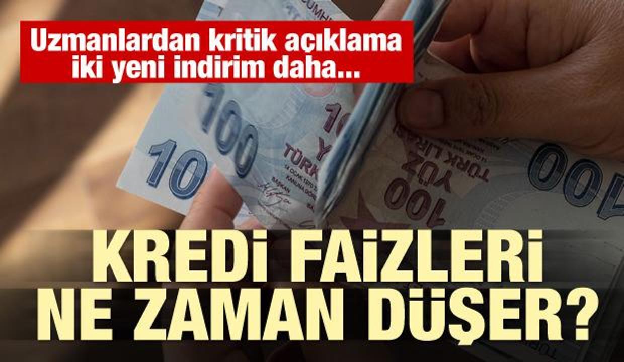 Kredi Faizleri Ne Zaman Duser Iki Indirim Daha Gelebilir Ekonomi Haberleri