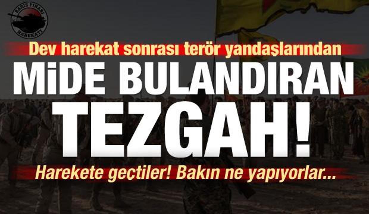 Terör yanlılarından iğrenç tezgah! Sosyal medya hesaplarından...