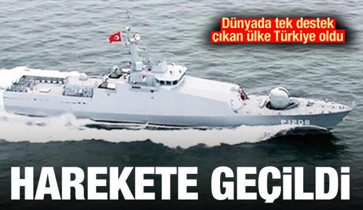 Dünyada tek destek çıkan ülke Türkiye oldu! Harekete geçildi