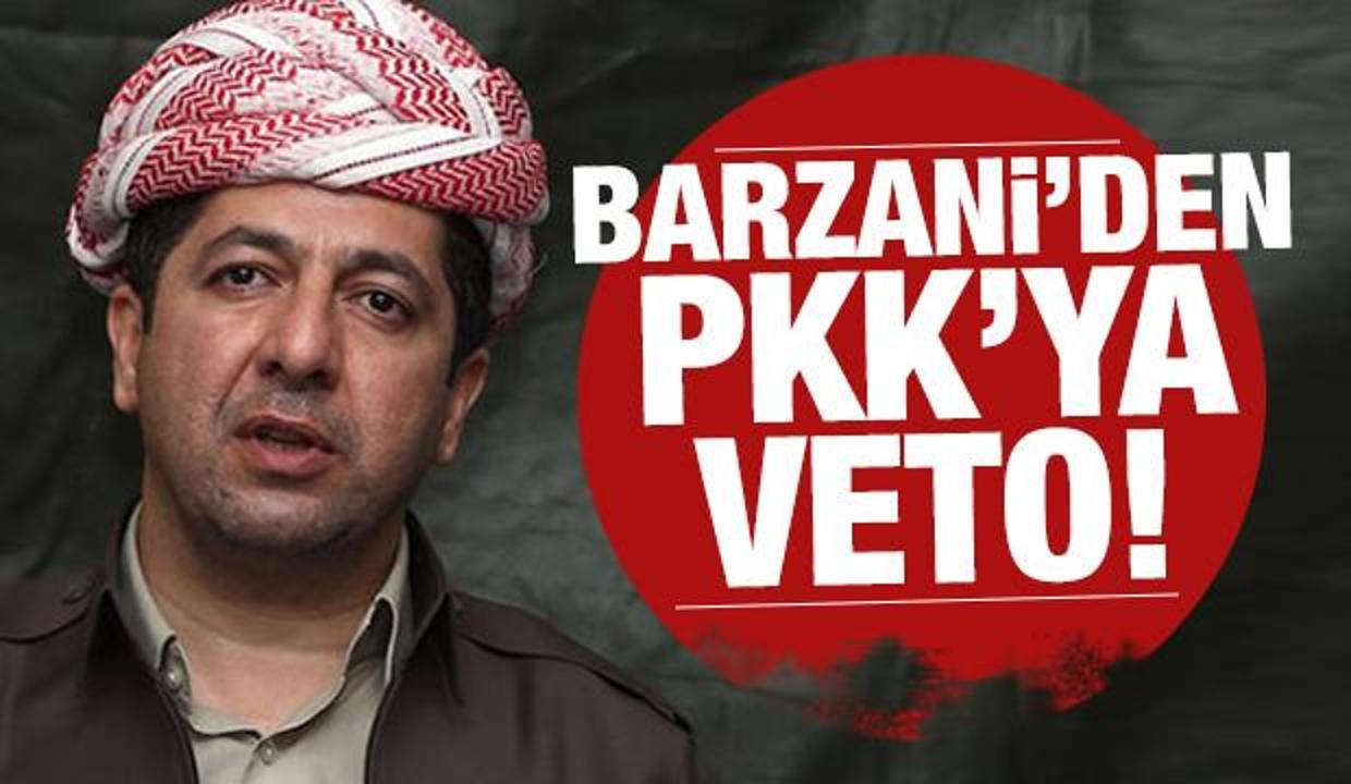 Barzani 'Karşıyız' diyerek PKK'yı üzecek haberi verdi