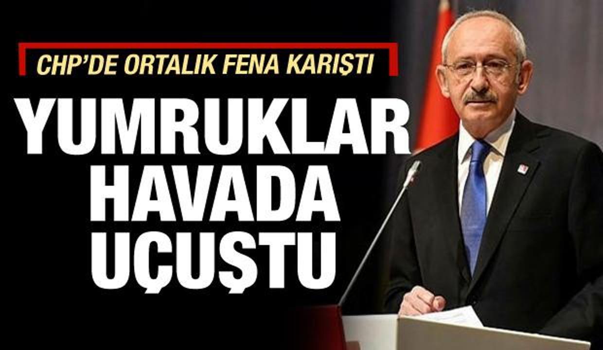 CHP kurultayları kavgayla başladı!