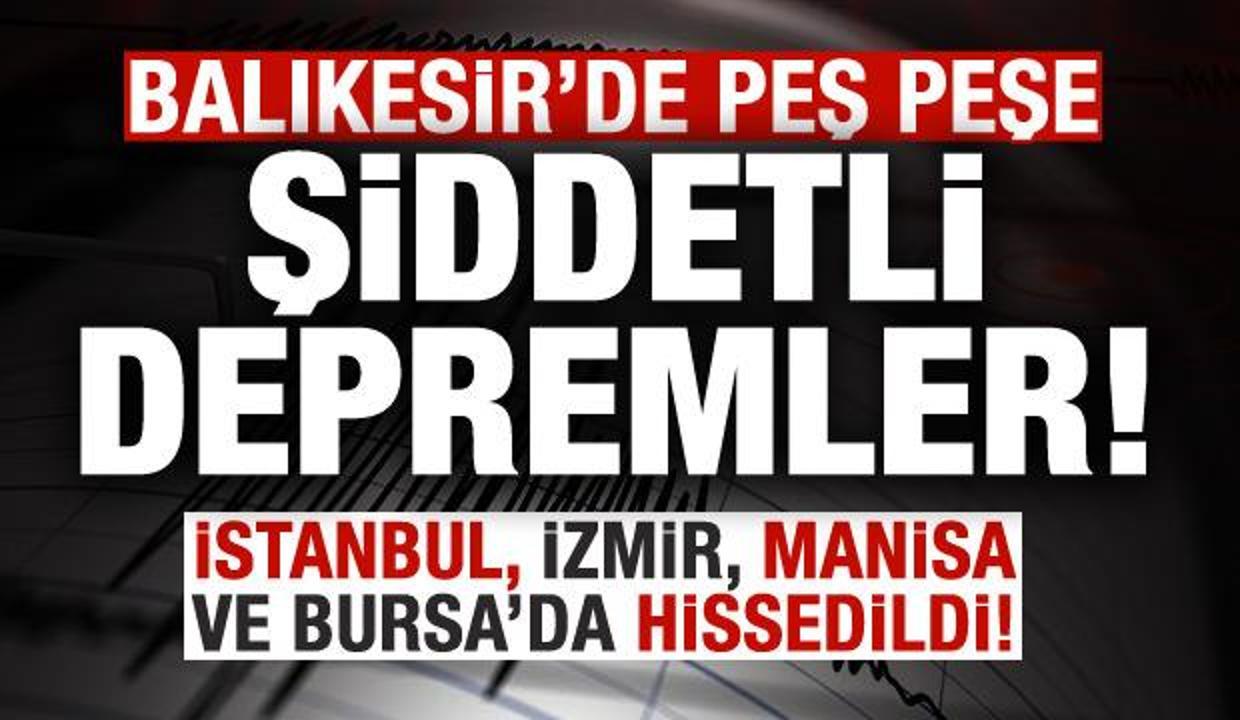 Son Dakika Haberi Balikesir De Deprem Oldu Istanbul Da Da Hissedildi Guncel Haberleri