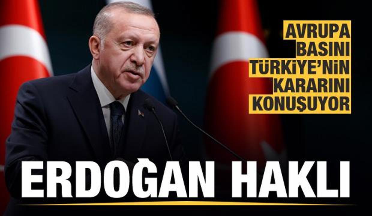 Avrupa basını: Erdoğan'ın artık sabrı bitti
