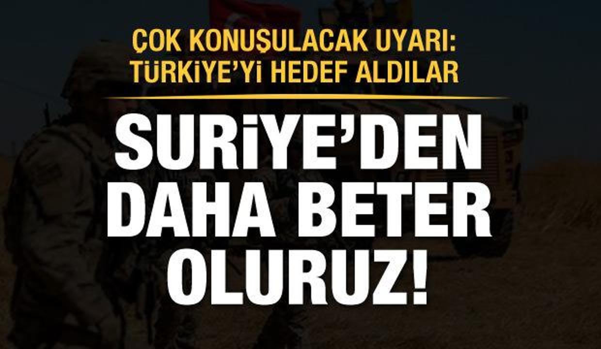 Suriye olmamak için savaşıyoruz