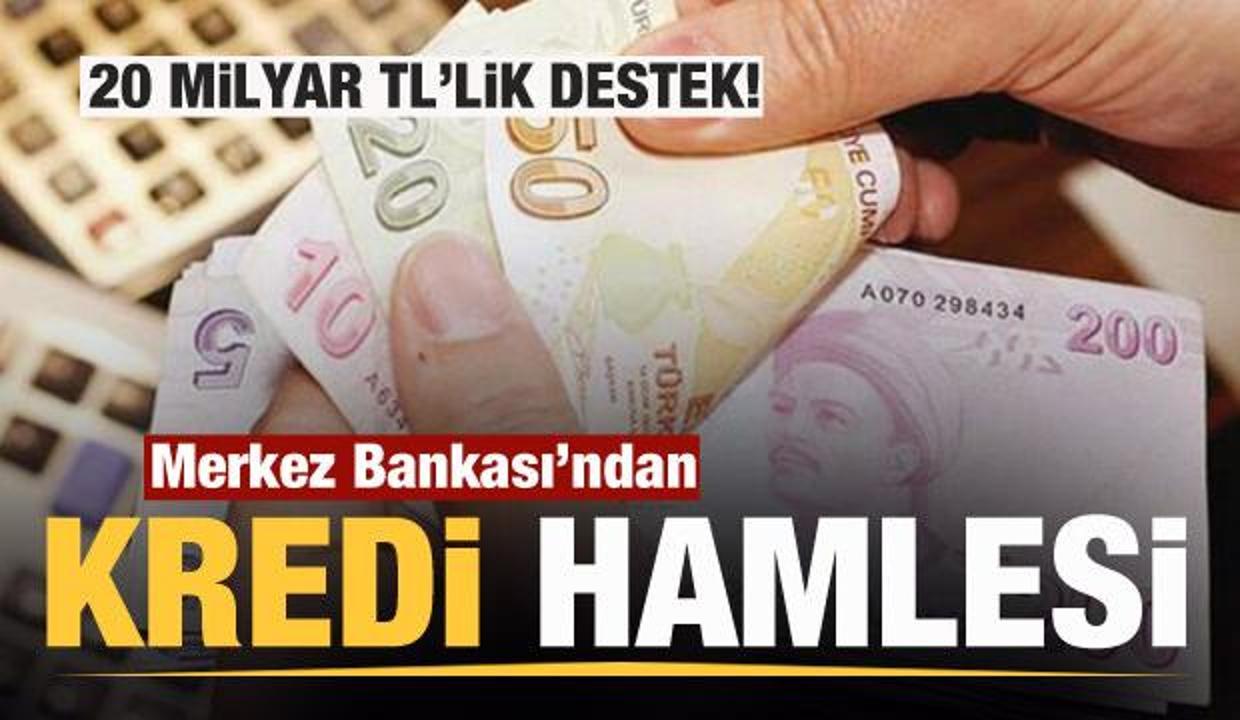 Merkez Bankası'ndan son dakika kredi kararı