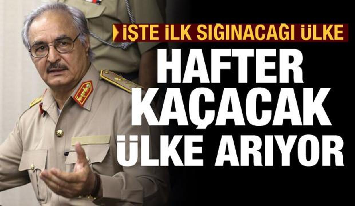İşte ilk sığınacağı ülke! Hafter kaçacak ülke arıyor