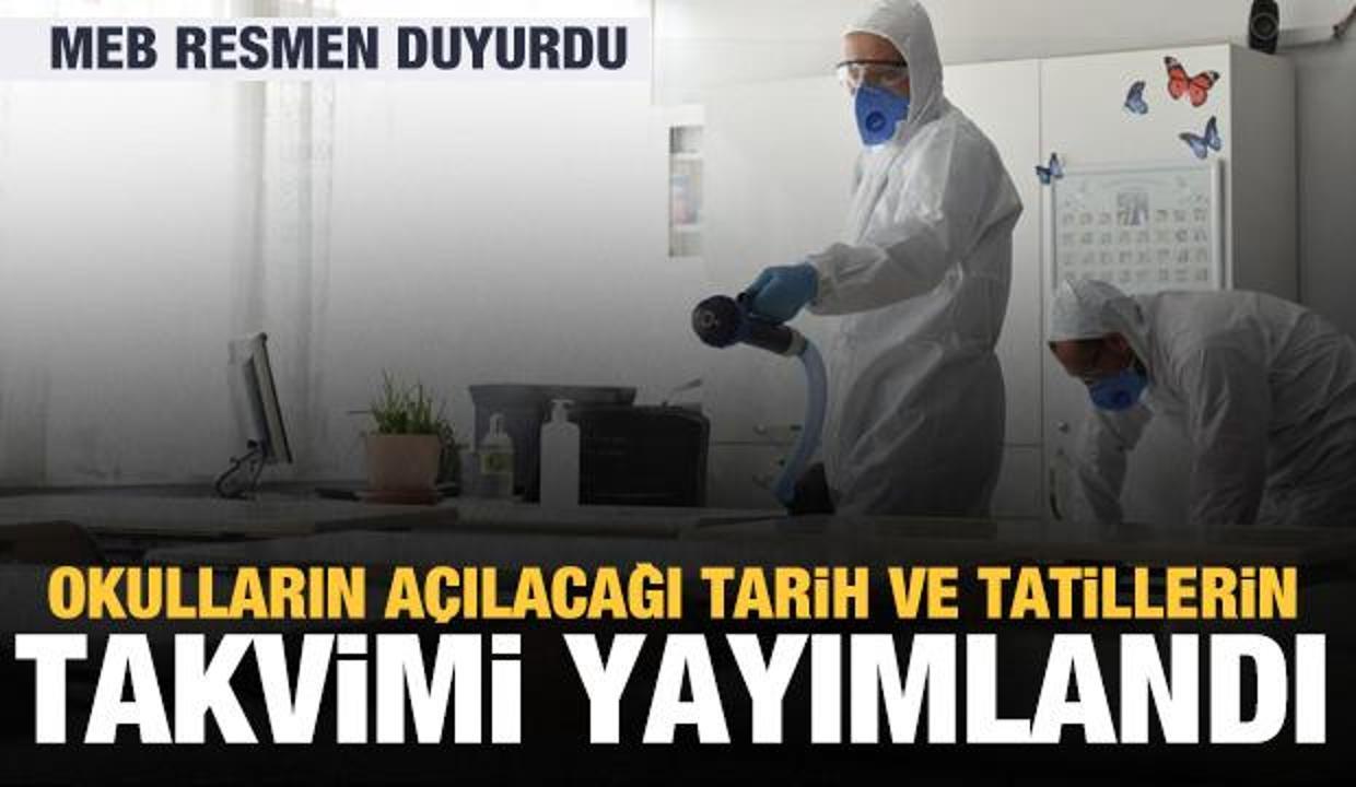 Son dakika haber: Okulların açılacağı tarih ve ara tatiller belli oldu! Yeni takvim yayımlandı