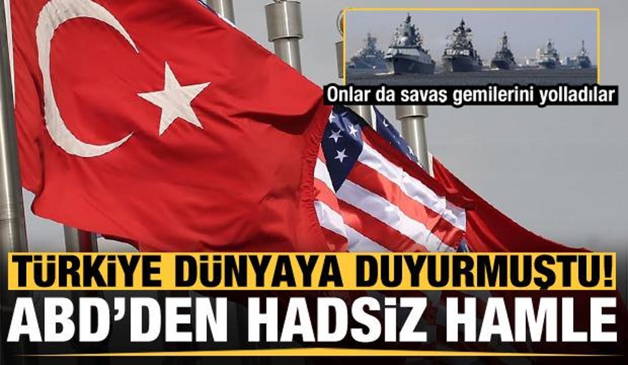Türkiye dünyaya duyurmuştu, ABD'den hadsiz hamle!