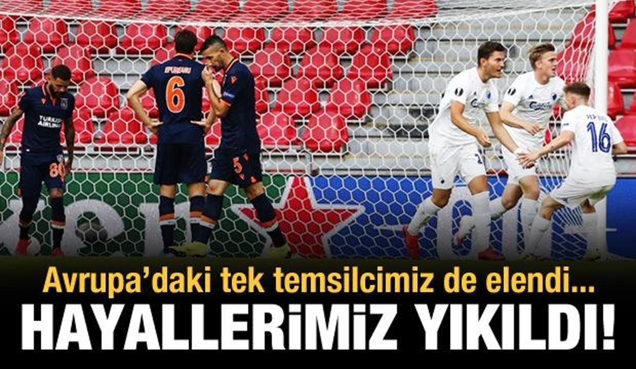Başakşehir, Avrupa'ya veda etti!