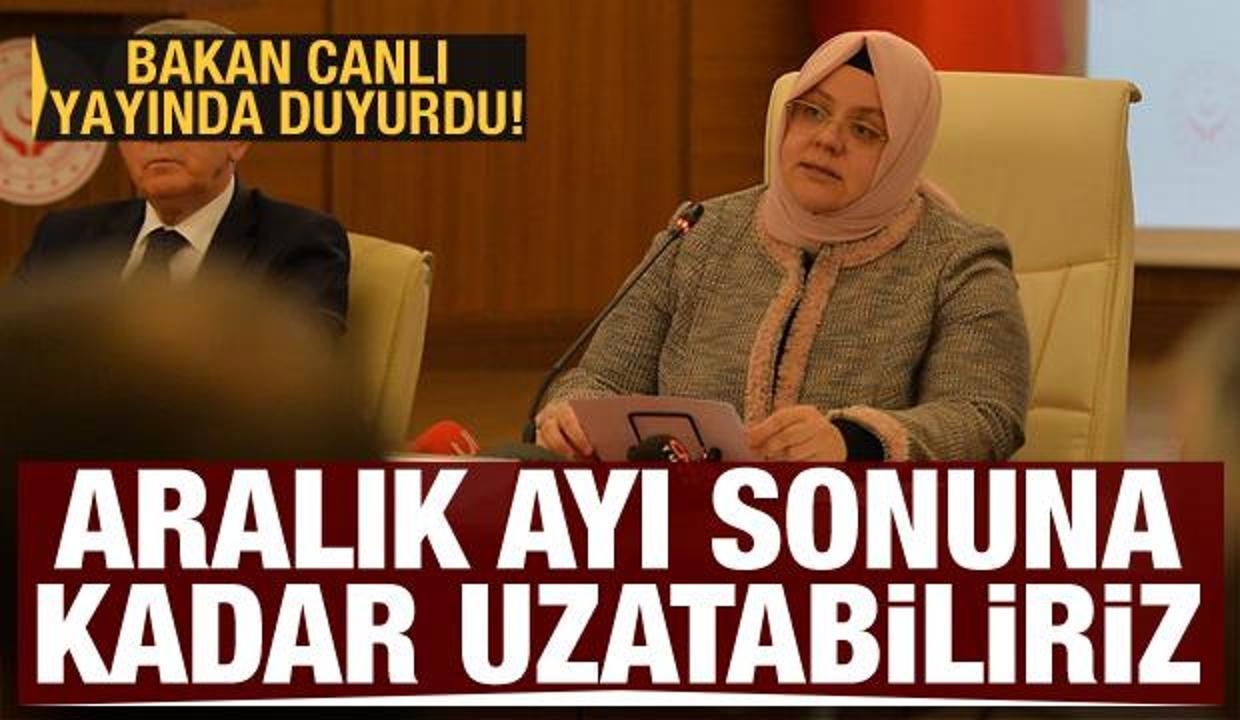 Bakan Selçuk: KÇÖ'yü aralık ayı sonuna kadar uzatabiliriz