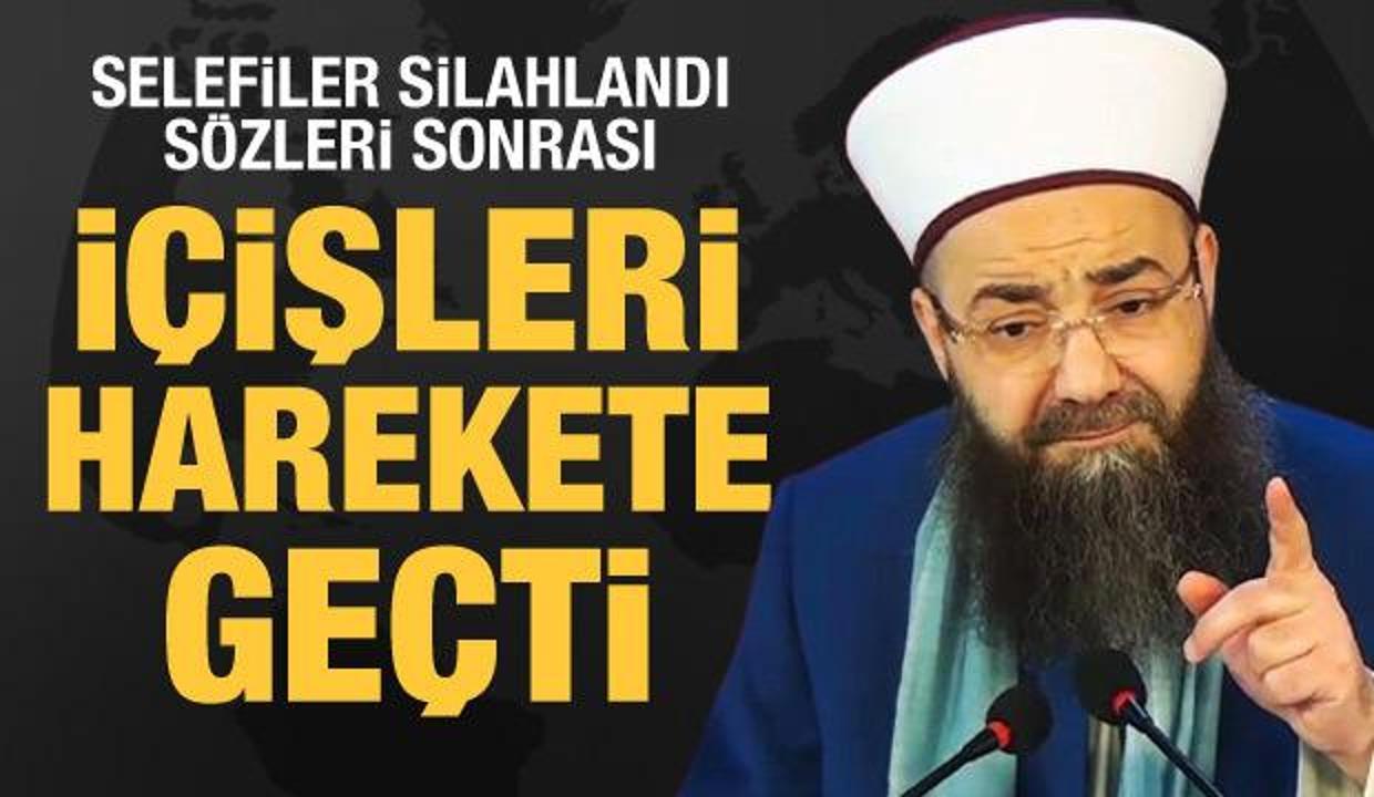 Cübbeli Ahmet Hoca'nın '2 bin selefi dernek silahlandı' sözleri sonra İçişleri'nden açıklama