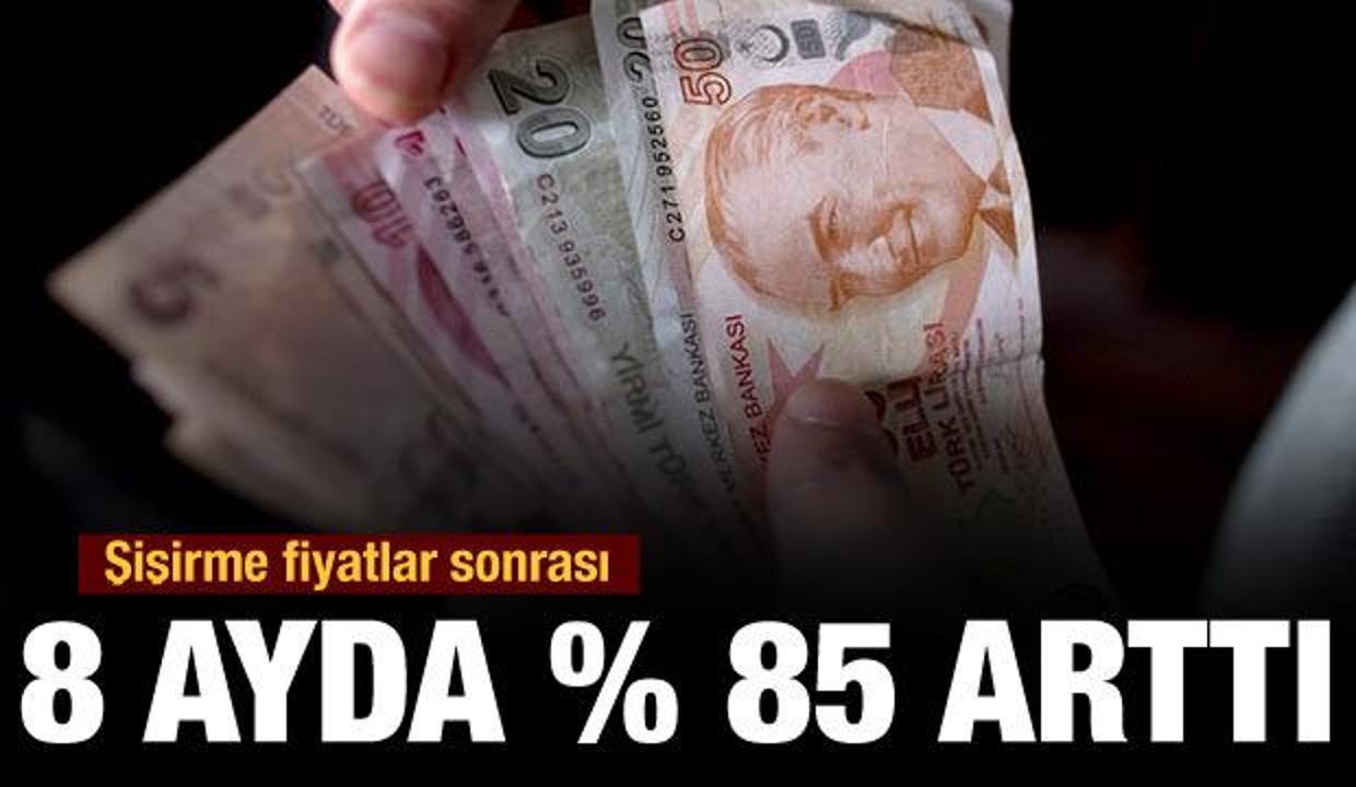 İkinci elde fiyat 8 ayda yüzde 85 arttı