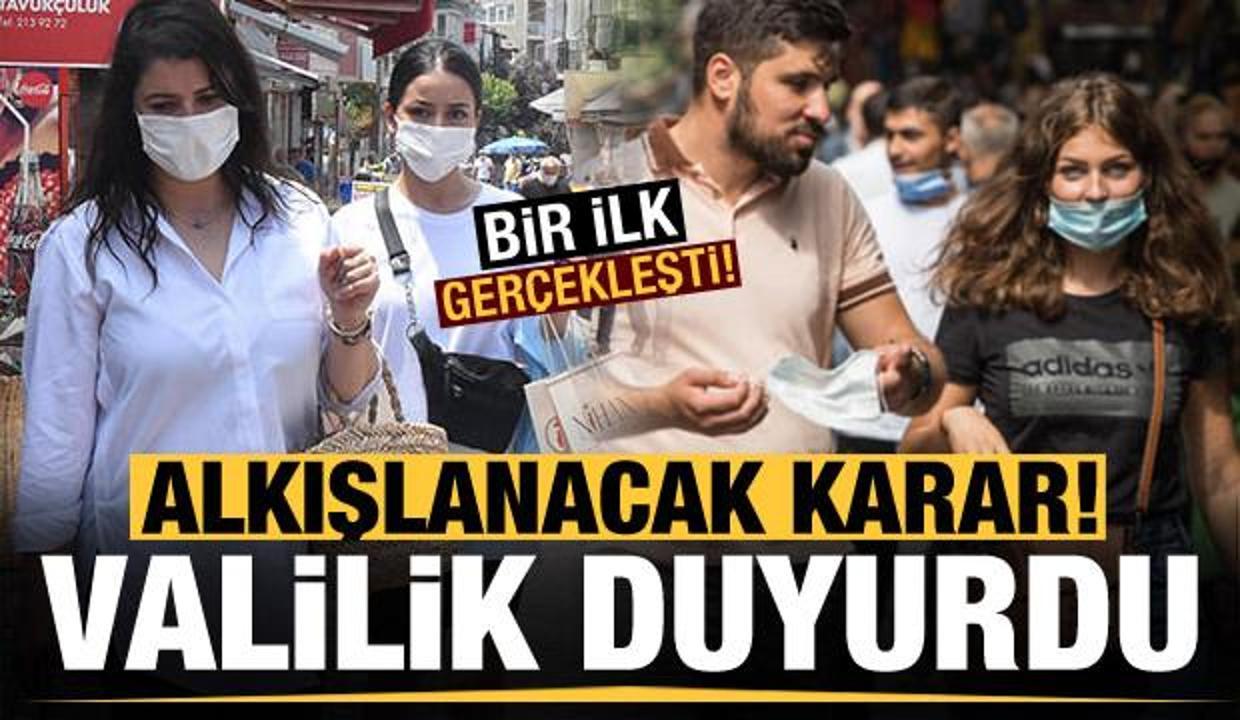 Valilik açıkladı! Koronavirüs ile ilgili sürpriz karar