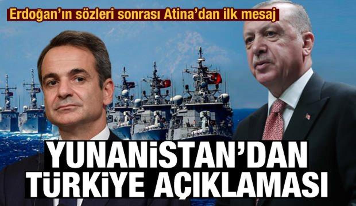 Yunanistan'dan Türkiye açıklaması! 'Devam' mesajı gönderdiler