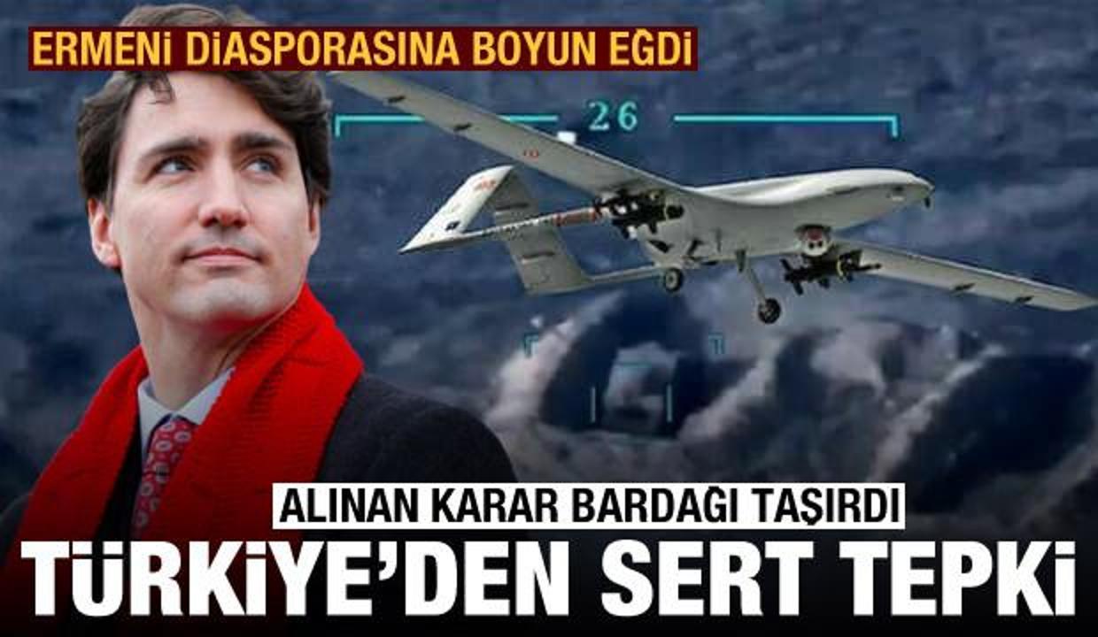 Kanada'nın 'silah ihracatını askıya aldık' kararına Türkiye'den çok sert tepki