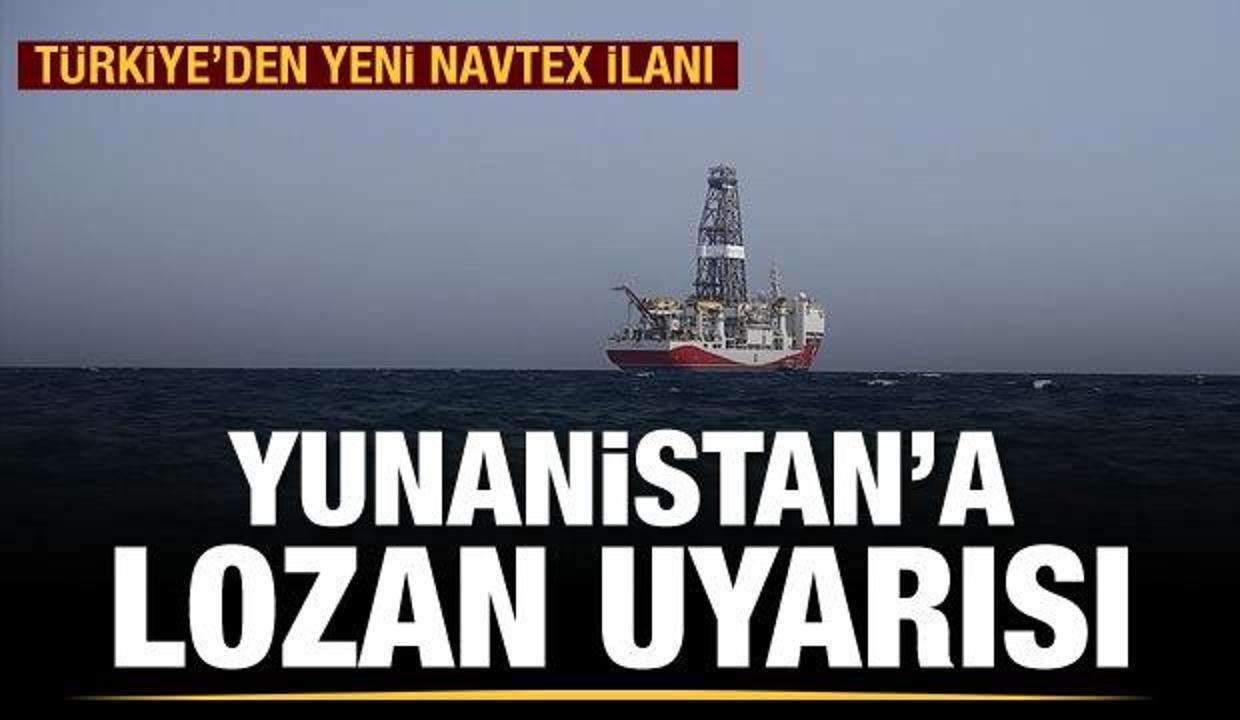 Türkiye'den Yunanistan'a Lozan uyarısı