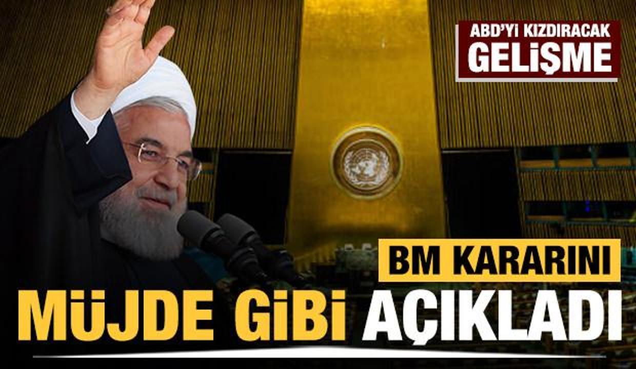 İran: BM'nin 13 yıldır uyguladığı silah ambargosu kaldırıldı