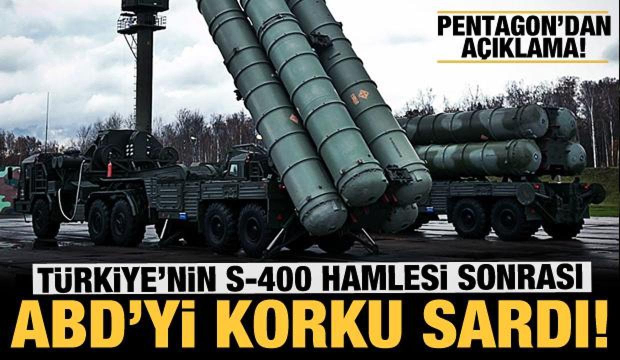 ABD'yi korku sardı: Türkiye'nin S-400 hamlesi sonrası açıklama