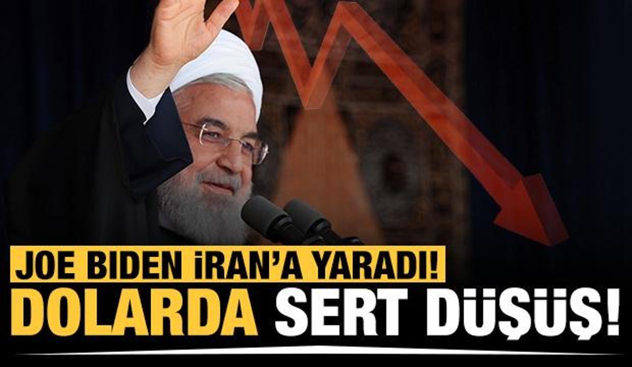 Joe Biden İran'a yaradı: Dolarda sert düşüş!