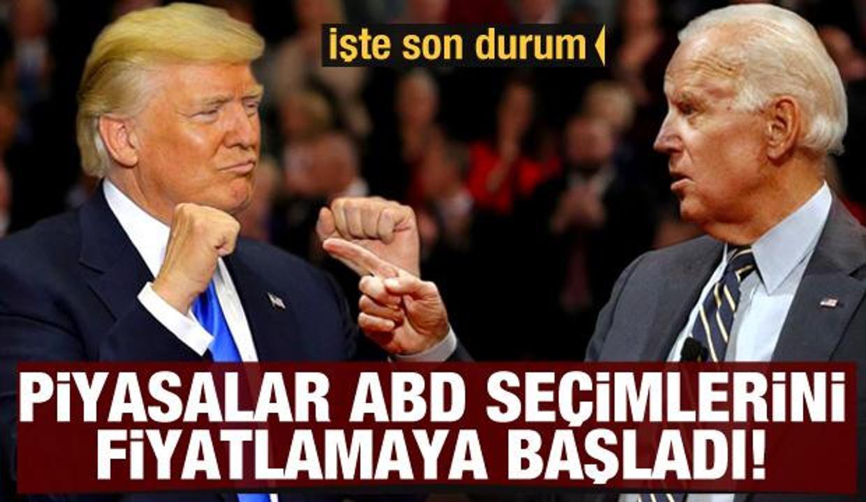 Piyasalar ABD seçimlerini fiyatlamaya başladı!