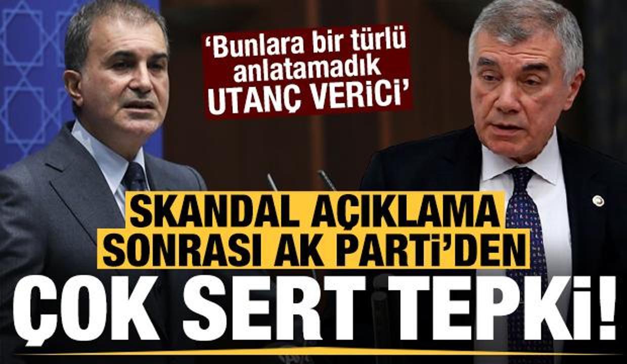 Skandal açıklama sonrası AK Parti'den çok sert tepki!