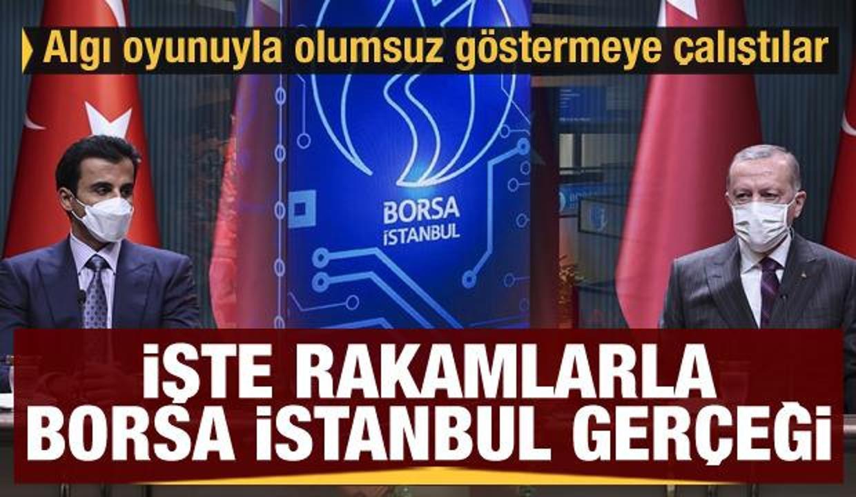 İşte rakamlarla Borsa İstanbul gerçeği! Algı operasyonuyla olumsuz göstermeye çalıştılar