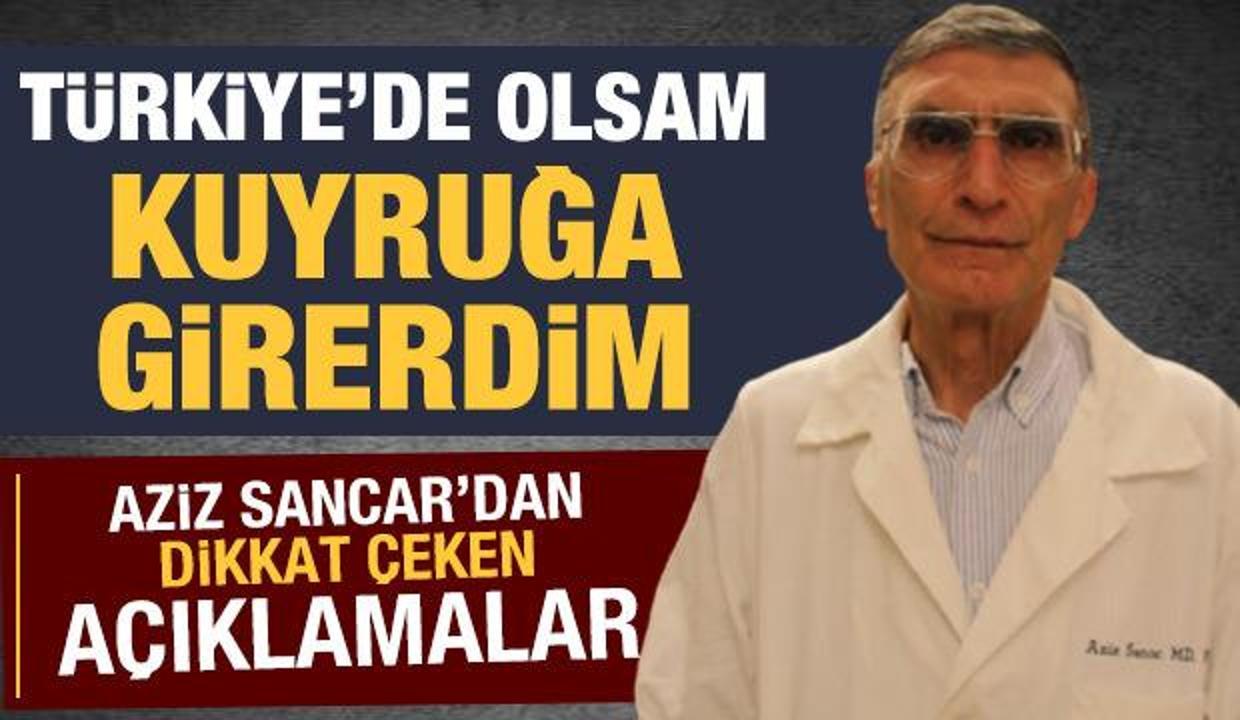 Aziz Sancar'dan aşı açıklaması: Türkiye'de olsam kuyruğa girerdim