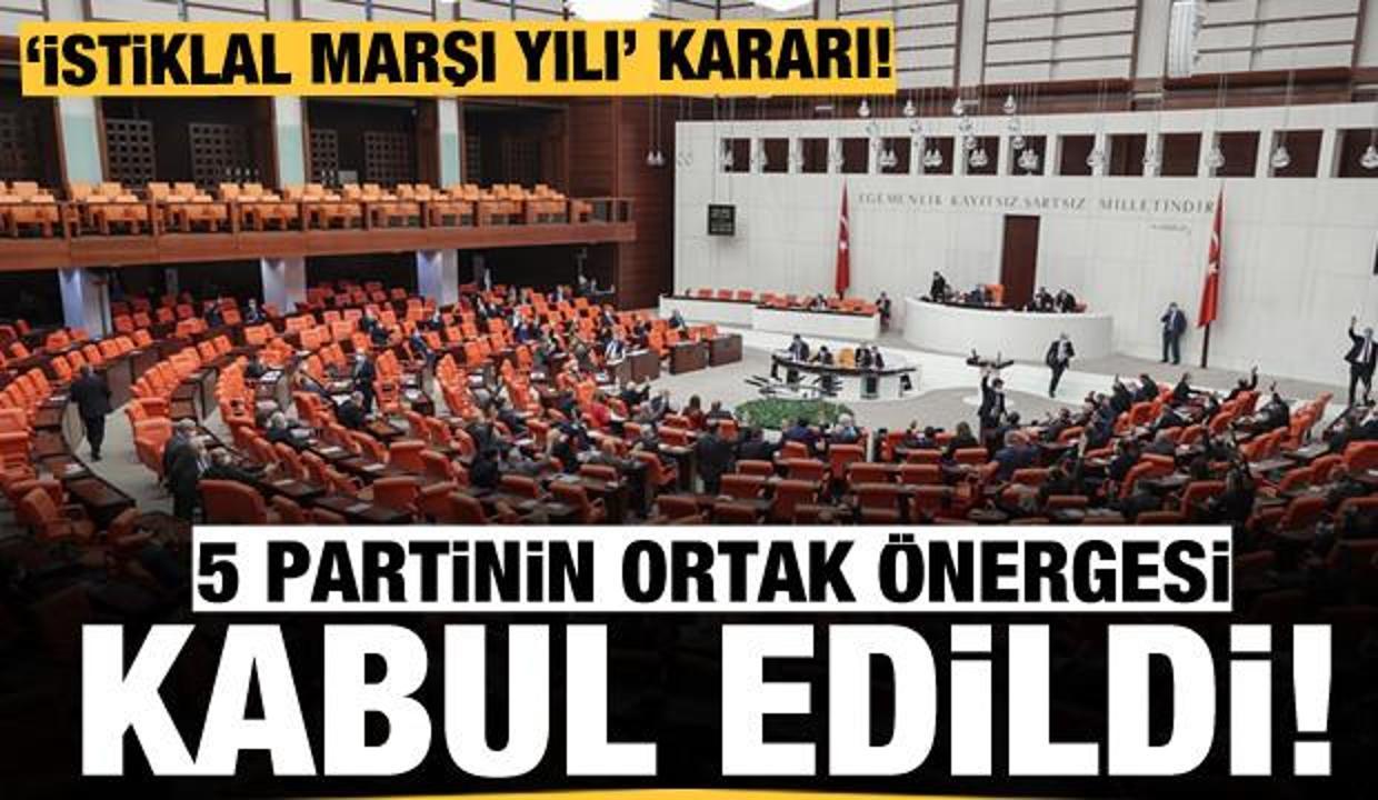 Son dakika: 2021 yılı İstiklal Marşı yılı oldu