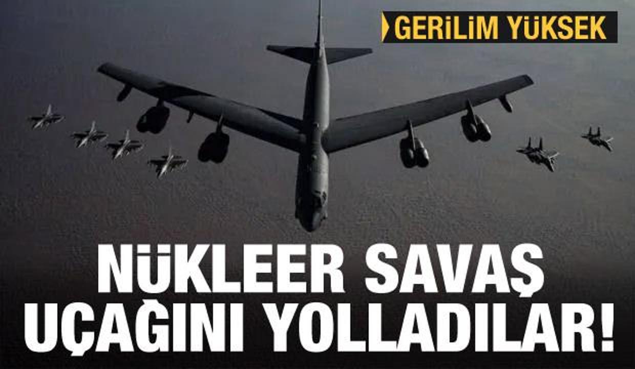ABD resmen duyurdu! Ortadoğu yanıyor! Nükleer bombardıman uçağı gönderildi