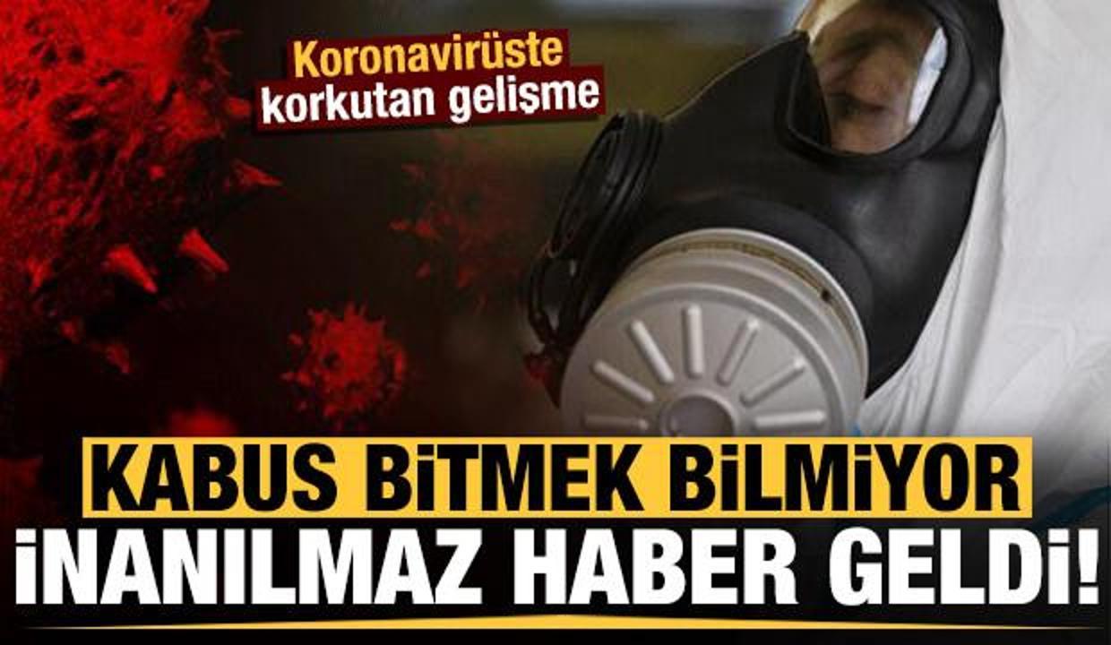 Koronavirüste korkutan gelişme! Kabus dinmek bilmiyor, haber geldi...