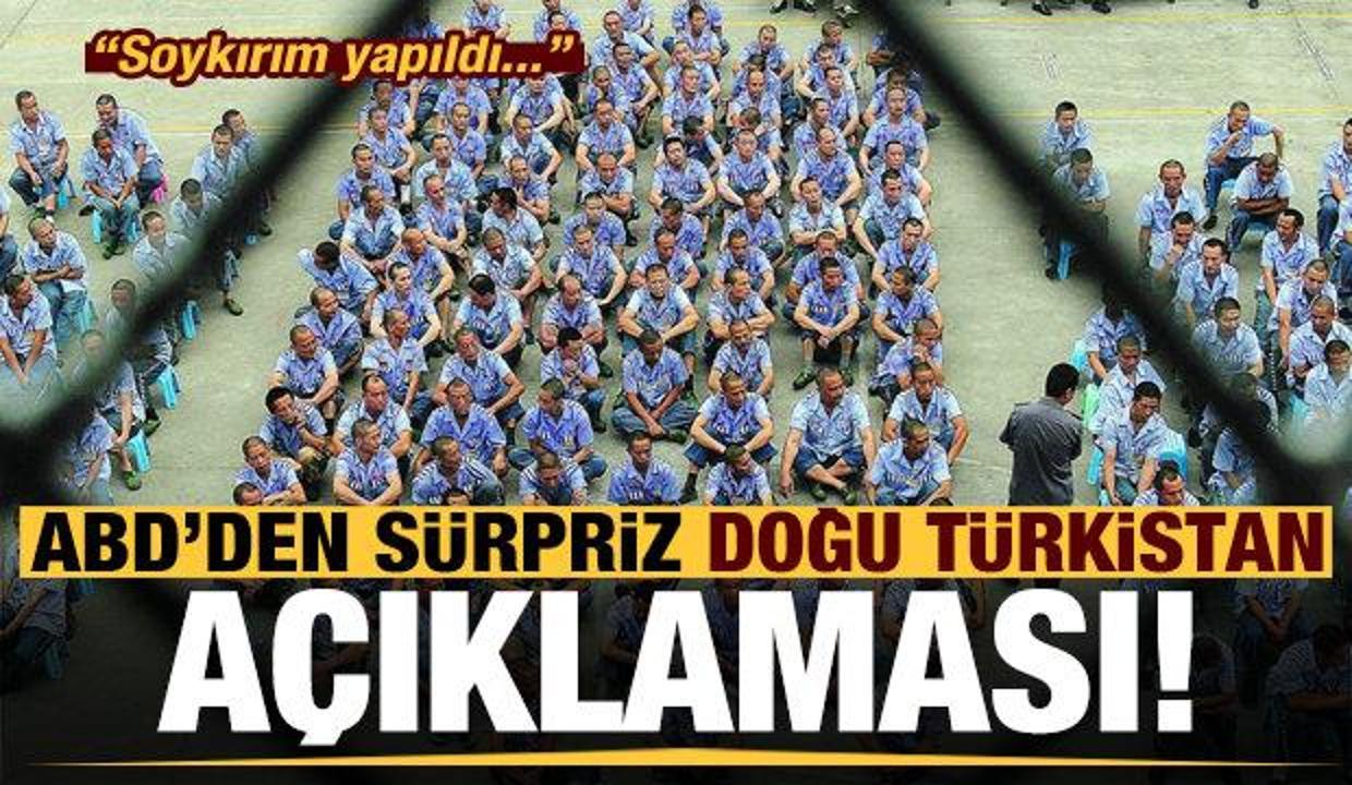 Pompeo'dan 'Uygur Türklerine soykırım yapılıyor' açıklaması