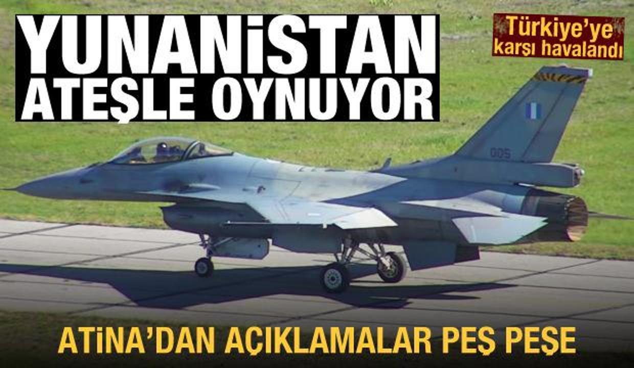 'Viper' seviyesine yükseltilmiş ilk Yunan F-16'sı uçuşunu yaptı