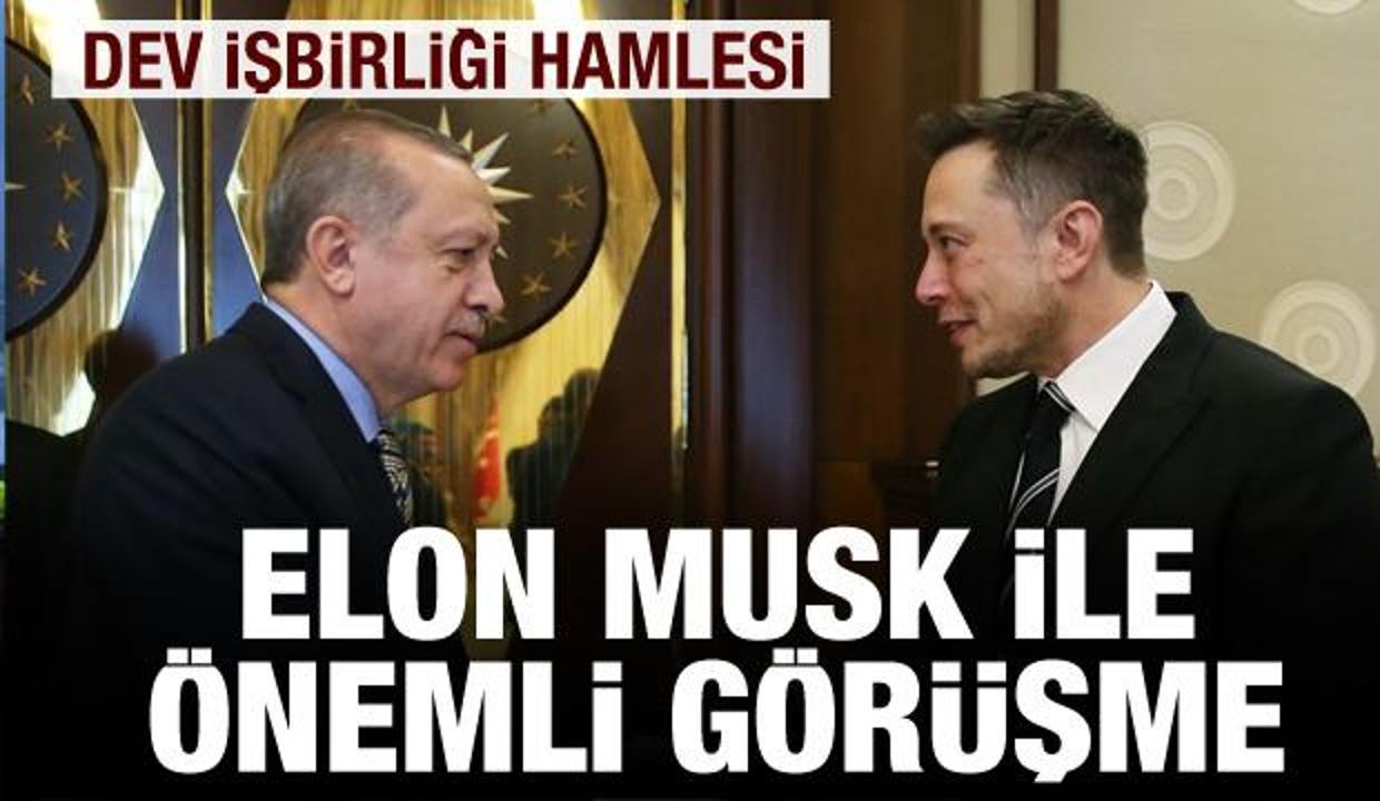 Cumhurbaskani Erdogan Elon Musk Ile Gorustu Dev Is Birligi Guncel Haberleri