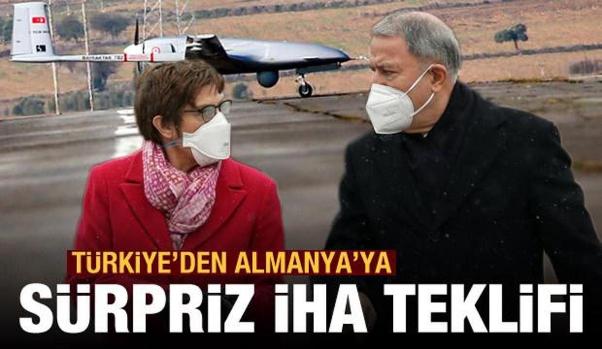 Türkiye'den Almanya'ya sürpriz İHA teklifi