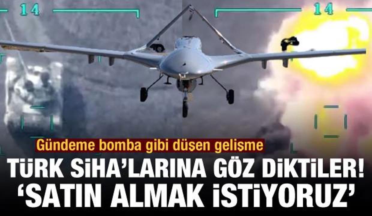 Kazakistan da Türk SİHA'larına talip oldu