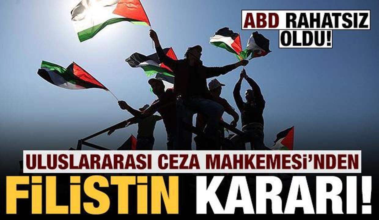 Son dakika: Uluslararası Ceza Mahkemesi'nden Filistin kararı!
