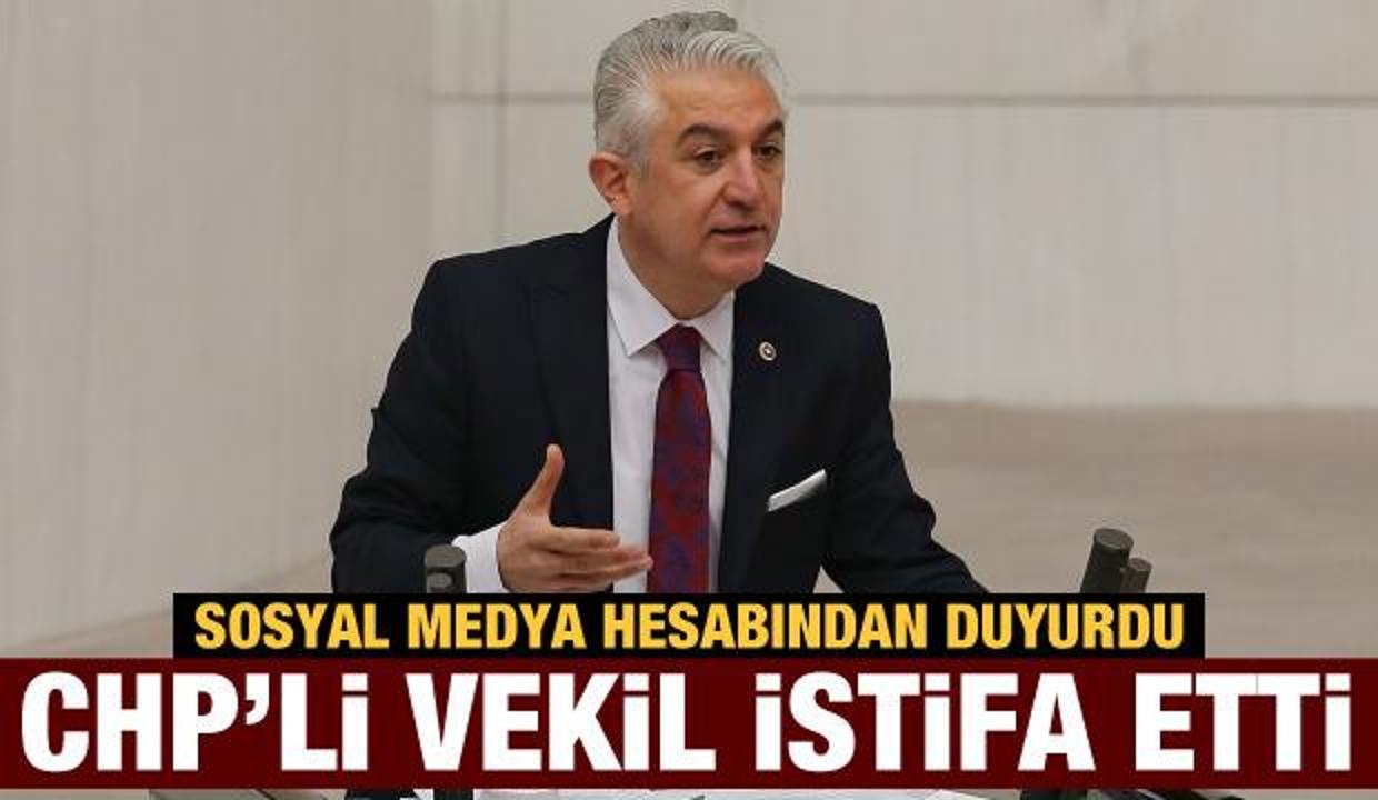 CHP Denizli Milletvekili Teoman Sancar, partisinden istifa etti