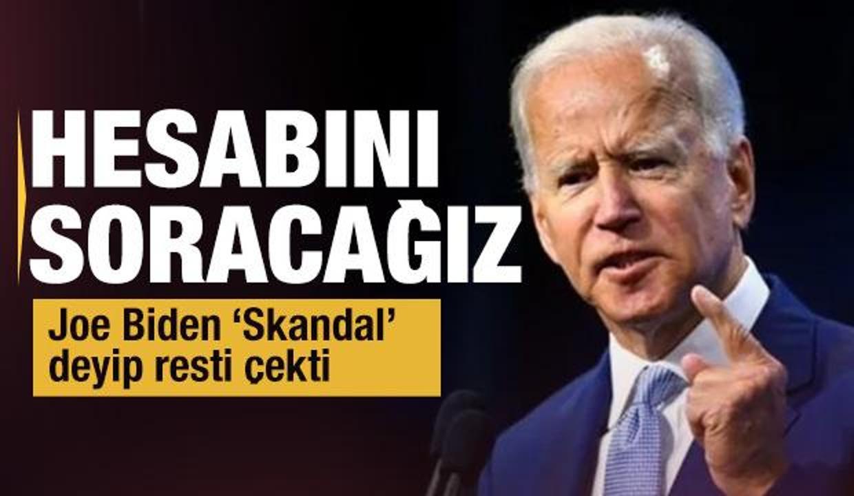 Joe Biden: Suudi Arabistan'dan hesap soracağız