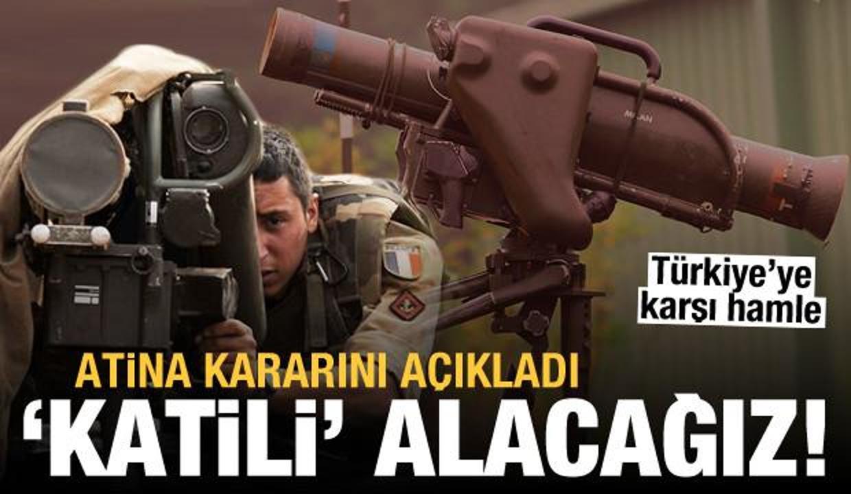 Yunanistan Türkiye'ye karşı MILAN füzelerini alacağını açıkladı