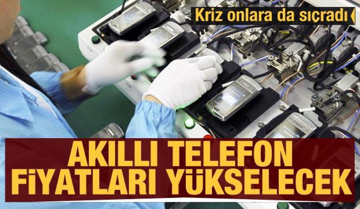 Kriz büyüyor! Cep telefonu ve tabletler zamlanacak