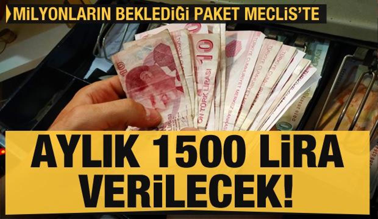 Ekonomiye ilişkin kanun teklifi Meclis'te