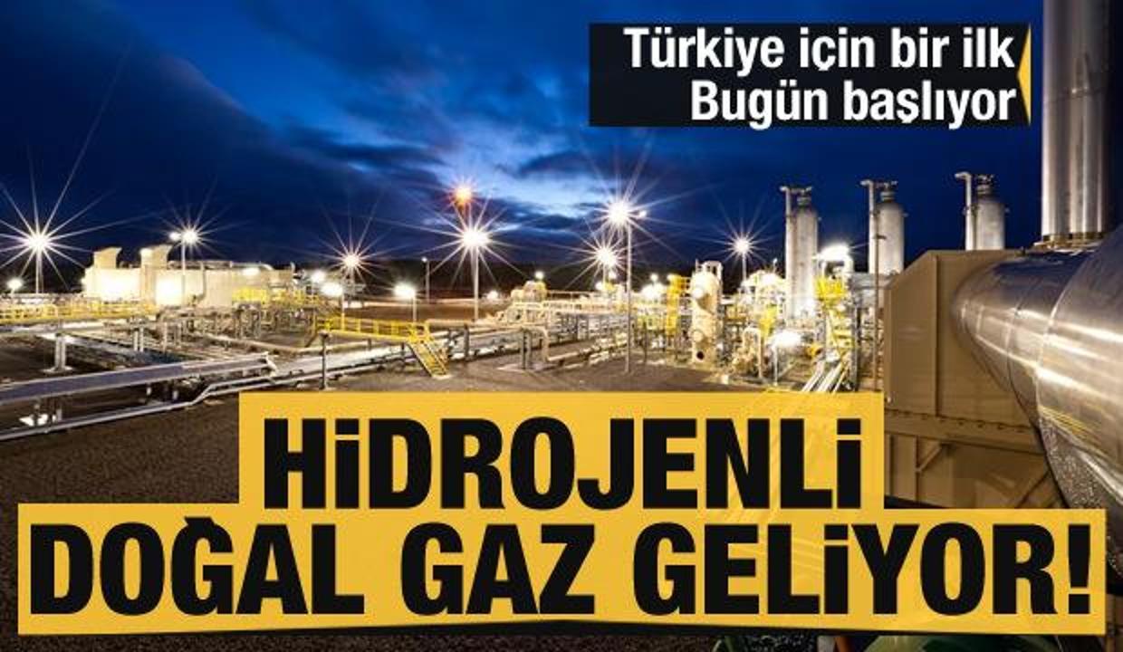 Türkiye için bir ilk! Bugün açılıyor: Hidrojenli doğal gaz geliyor!