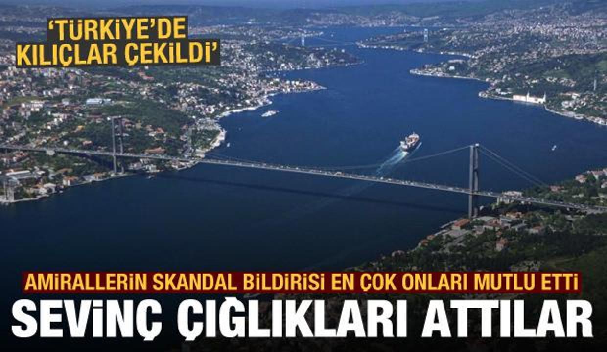 Amirallerin imalı bildirisi Yunan basınında: Türkiye'de cehennem, kılıçlar çekildi