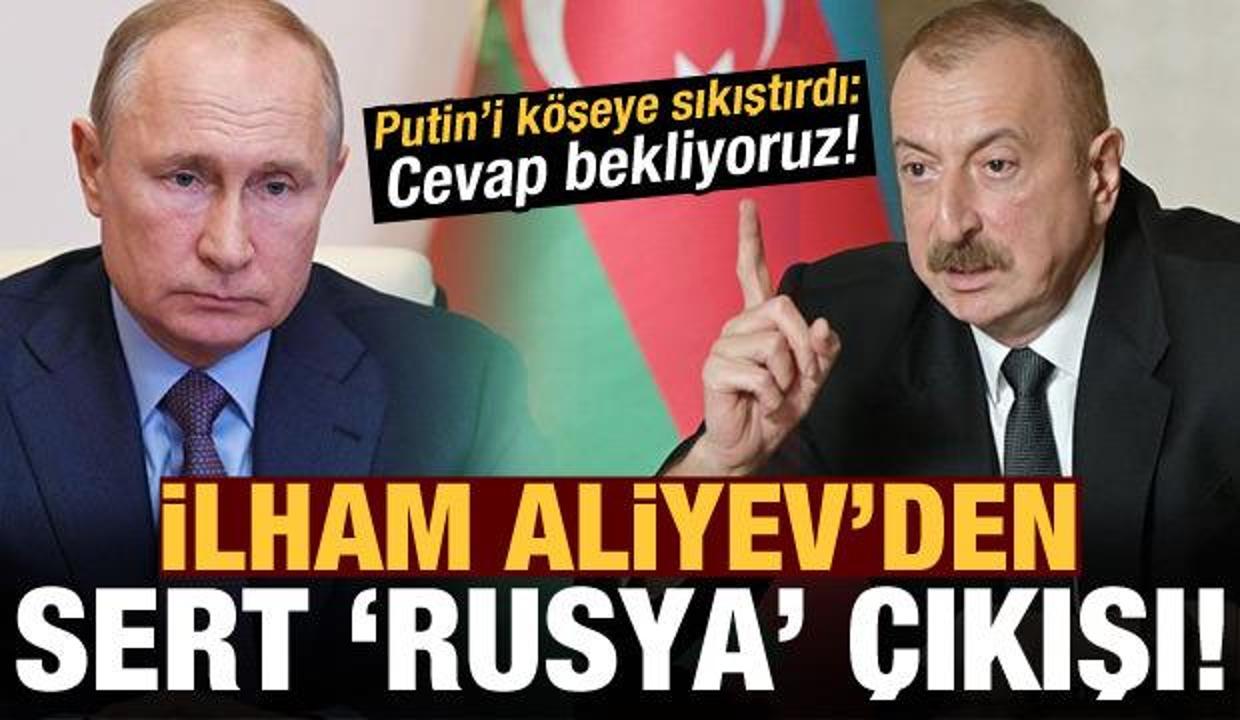 Aliyev'den sert 'İskender-M füzesi' çıkışı! Rusya'yı köşeye sıkıştırdı