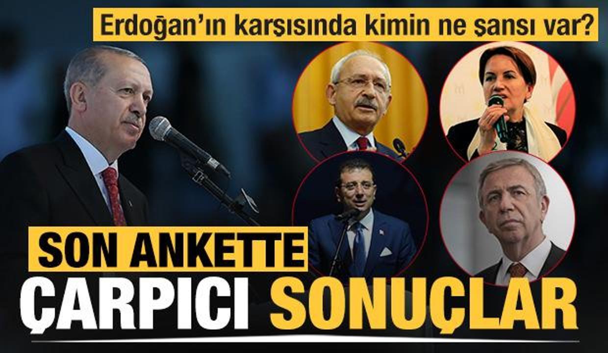 Erdoğan’ın karşısında kim aday olursa şansı ne olur?