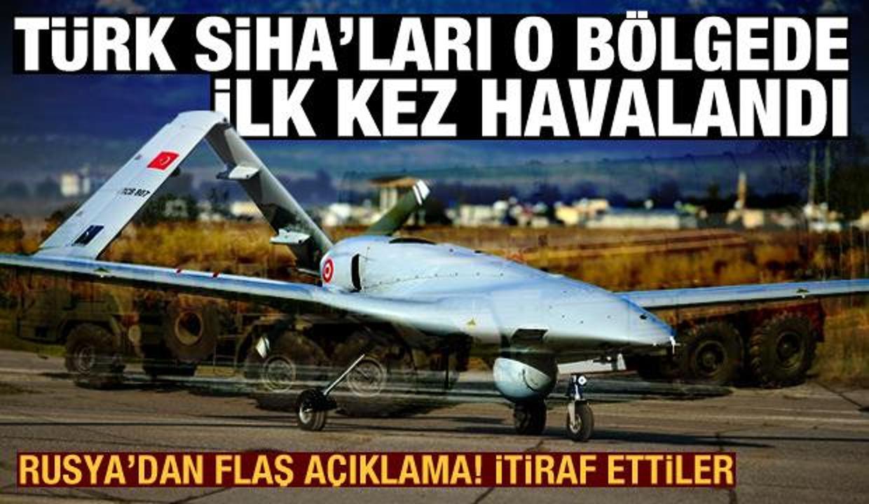 Rusya'dan açıklama: Türk SİHA'larının Donbass'ta uçmasından mutlu değiliz