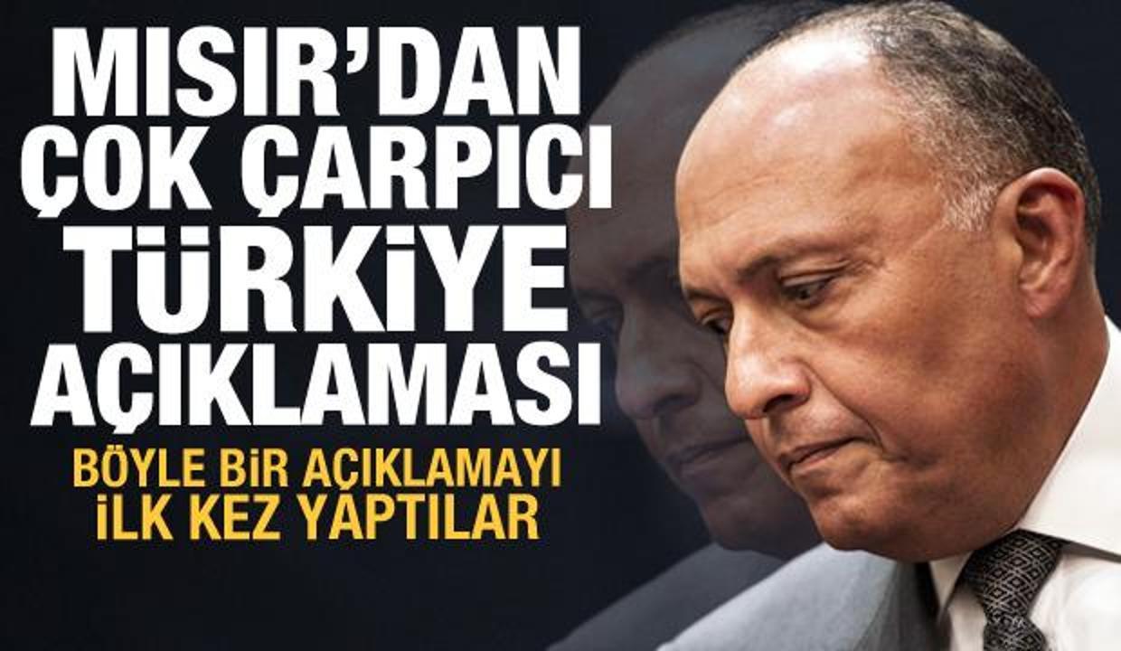 Mısır'dan Türkiye açıklaması: Biz iyi ilişkiler kurma konusunda istekliyiz