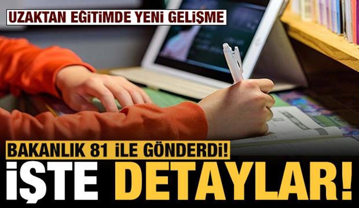 Son dakika: MEB, uzaktan eğitimin esaslarını açıkladı