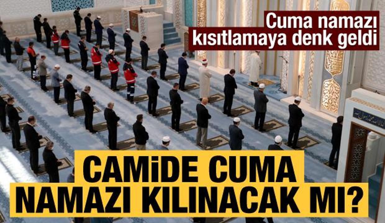Cuma namazı bu hafta camilerde kılınacak mı? 23 Nisan'da camiler açık mı? İşte tüm detaylar